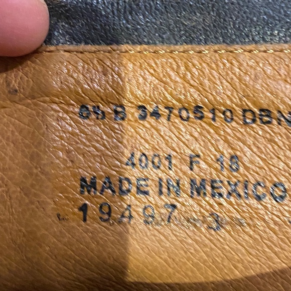 Frye Harness Boots - 6.5 worn once - Picture 3 of 4